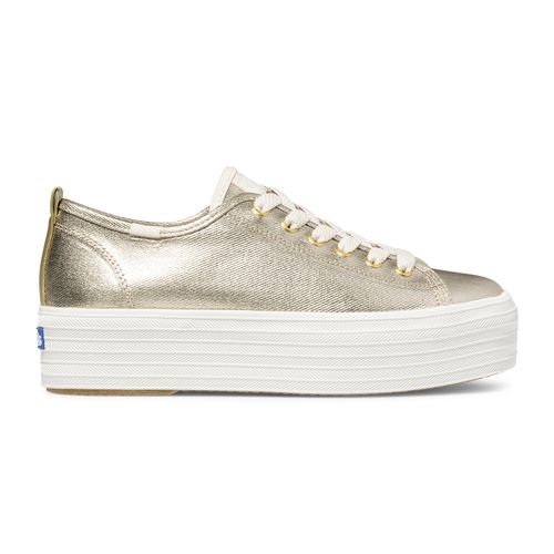Zapatilla Triple Up Metallic Twill