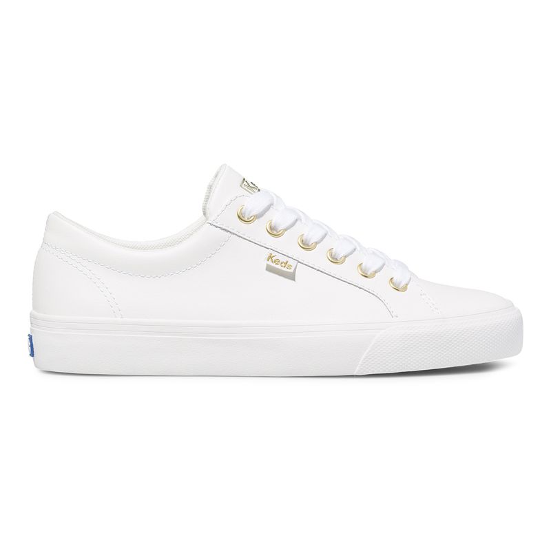 Zapatilla de Mujer Cuero Blanca Jumpkick Leather Keds Chile