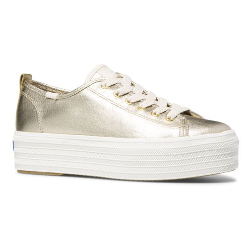 Zapatilla Triple Up Metallic Twill