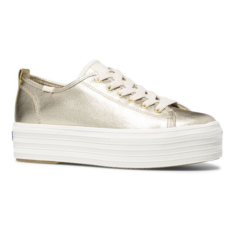 Zapatilla de Mujer Plataforma Triple Up Metallic Keds Chile