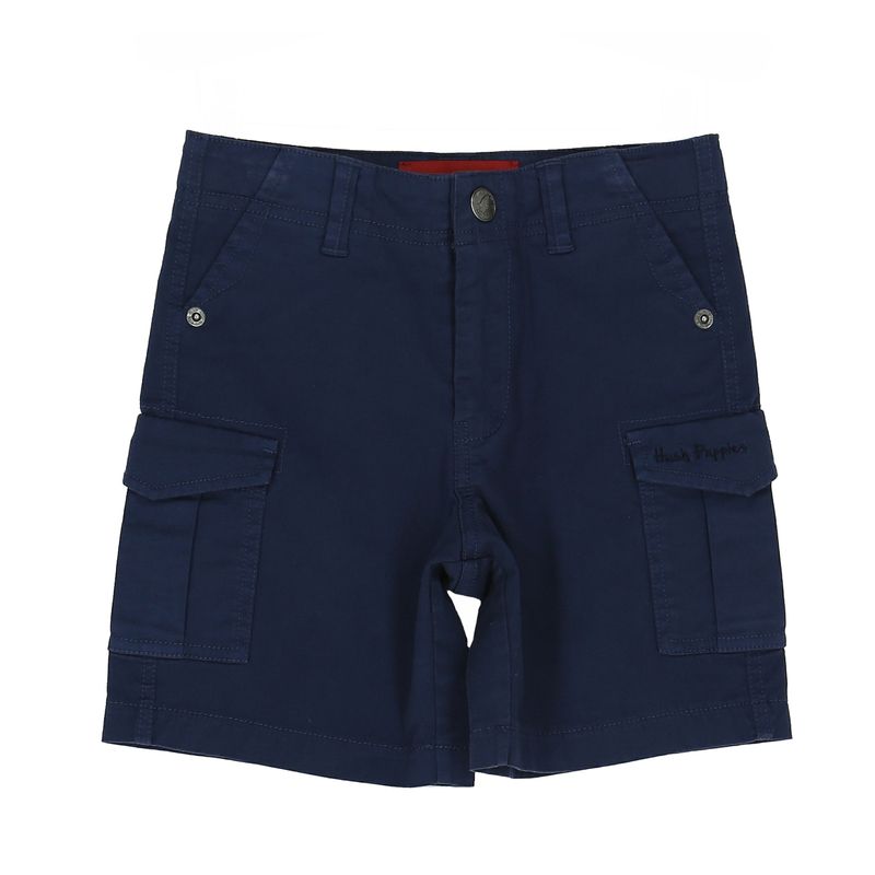 misha\u0026puff chevron shorts 12-18m blue