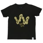 Polera Manga Corta Algodón Orgánico Niña Flip Flop