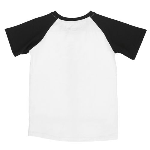 Polera Manga Corta Algodón Orgánico Niño Rock