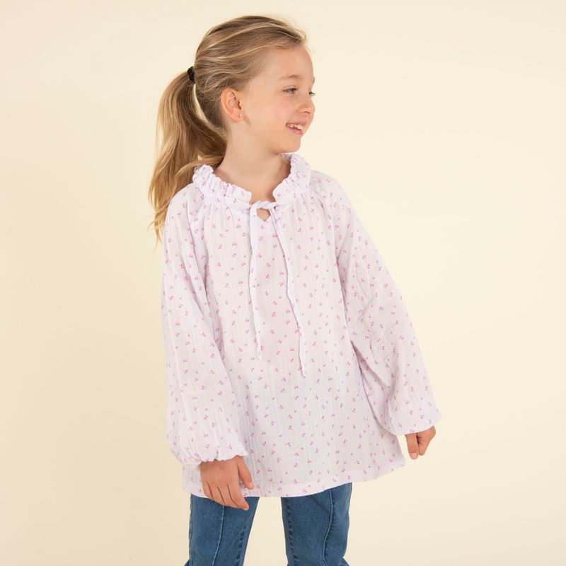 Blusa campesina online niña