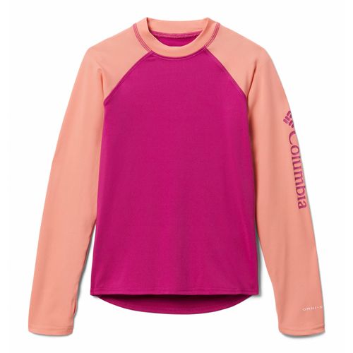 Polera Manga Larga Niño Sandy Shores Rosado Columbia