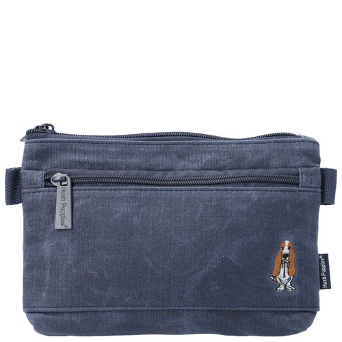 Estuche Canvas Engrasado Niño Basset Pencilcase Azul  Hush Puppies