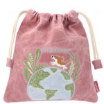 BOLSA-CANVAS-ENGRASADO-NIÑA-WORLD-SNACKBAG-ROSADO-HUSH-PUPPIES