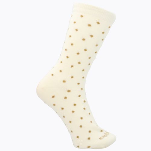 Calcetin Algodón Niña C Lurex Dots Beige/Crudo Hush Puppies