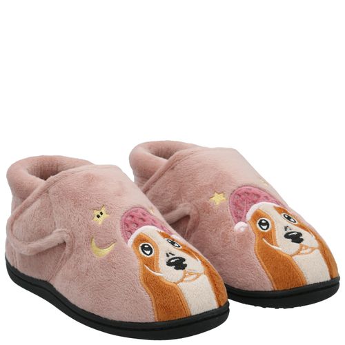 Pantufla Casual Niña Hpk Slipper Amy Rosado Hush Puppies