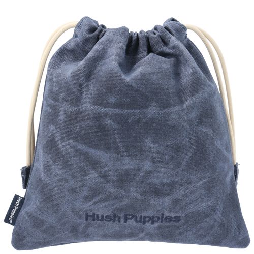 Bolsa Canvas Engrasado Niño Basset Snackbag Azul  Hush Puppies