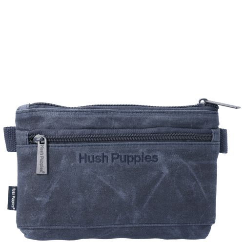 Estuche Canvas Engrasado Niño Basset Pencilcase Azul  Hush Puppies