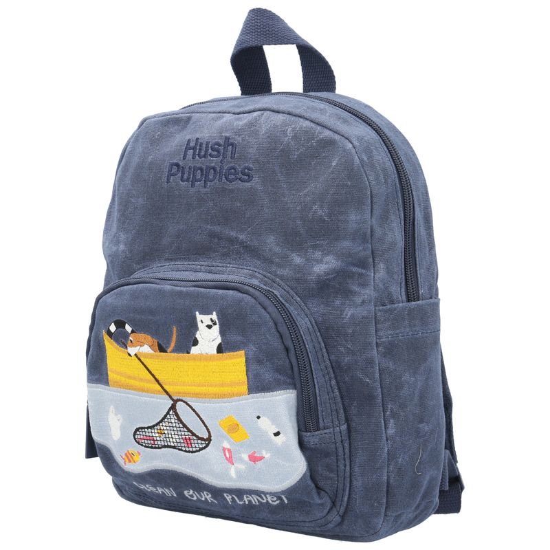 MOCHILA-CANVAS-ENGRASADO-NIÑO-BOAT-BACKPACK-AZUL--HUSH-PUPPIES