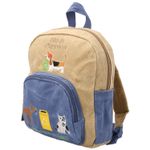 MOCHILA-CANVAS-ENGRASADO-NIÑO-RECYCLING-BACKPACK-BEIGE-CRUDO-HUSH-PUPPIES