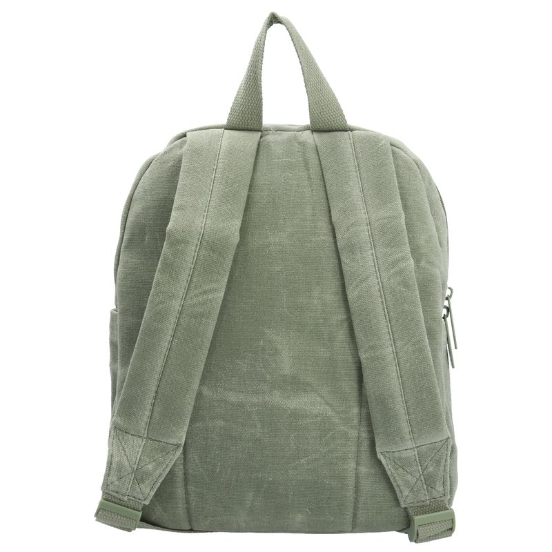 MOCHILA-CANVAS-ENGRASADO-NIÑO-BIKE-BACKPACK-VERDE-HUSH-PUPPIES