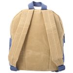 MOCHILA-CANVAS-ENGRASADO-NIÑO-RECYCLING-BACKPACK-BEIGE-CRUDO-HUSH-PUPPIES