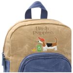 MOCHILA-CANVAS-ENGRASADO-NIÑO-RECYCLING-BACKPACK-BEIGE-CRUDO-HUSH-PUPPIES