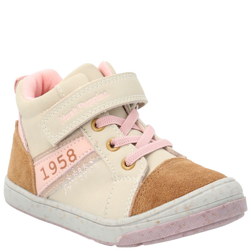 Botin-Cuero-Niña-Columbus--Beige