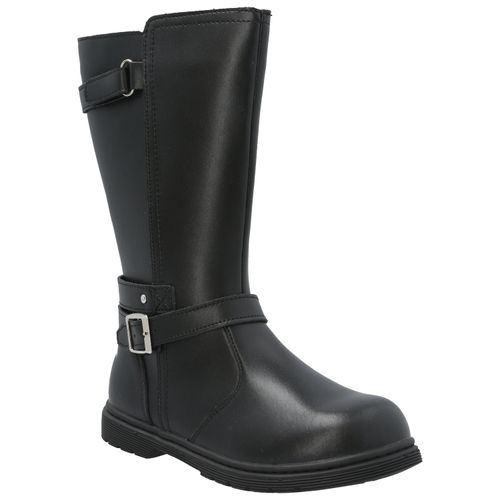 Bota Cuero Niña Lynox  Negro