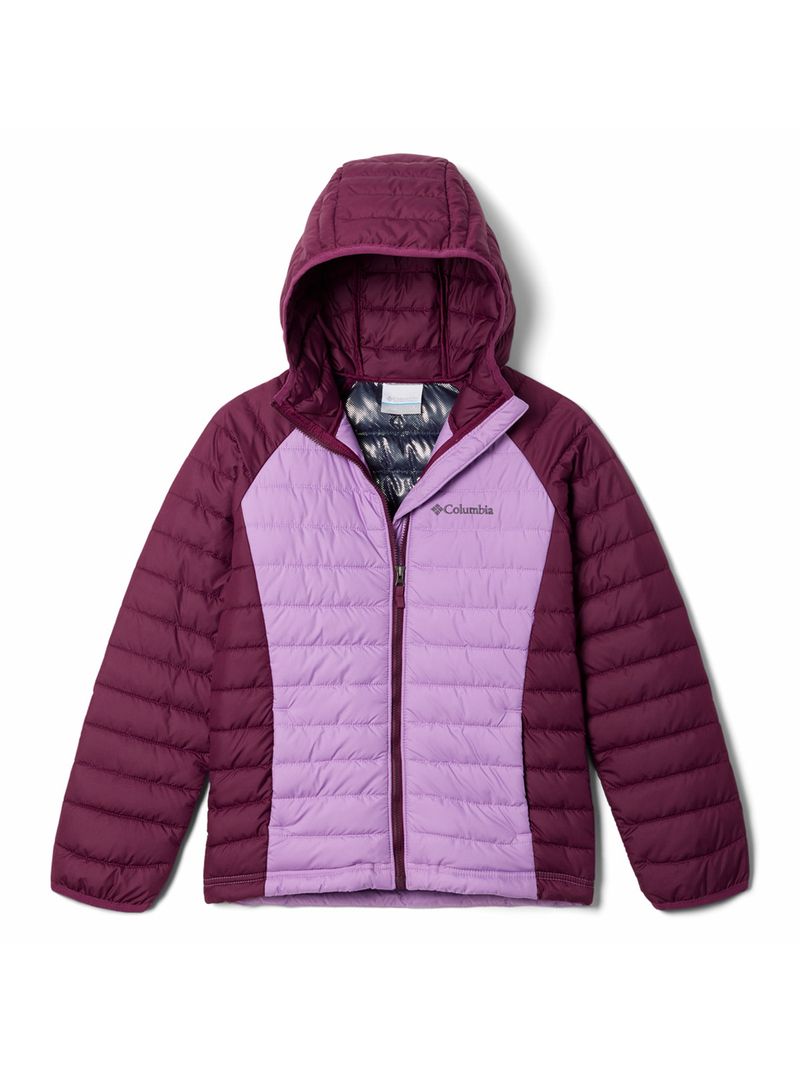 Parka-Niña-Powder-Lite-Hooded-Rosado-Columbia