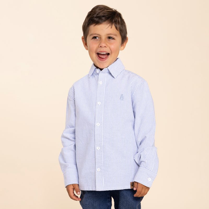 Camisa-Niño-Oxford