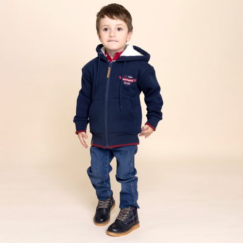 Polerón Niño Logan Azul Marino