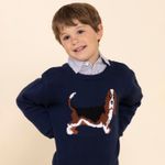 Chaleco-Niño-Basset-Azul-Marino