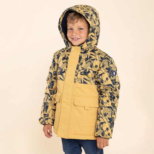 Parka Waterproof Niño Silvestre Amarilla