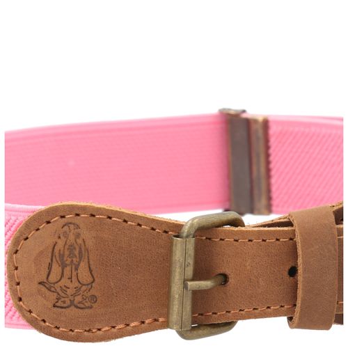 Cinturon Elasticado Niña Belt Mary Rosado Hush Puppies