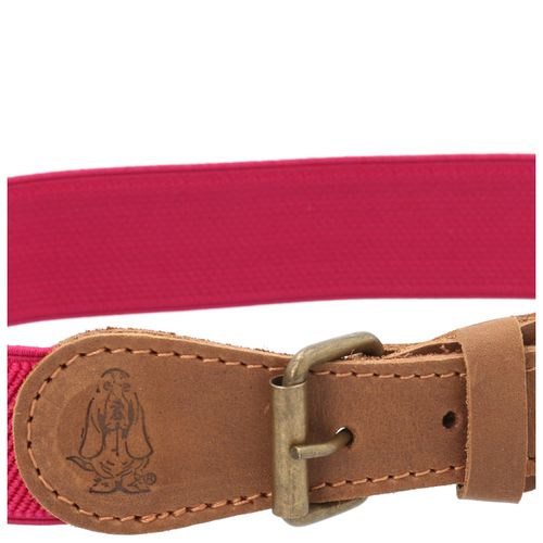 Cinturon Elasticado Niña Belt Mary Rosado Hush Puppies