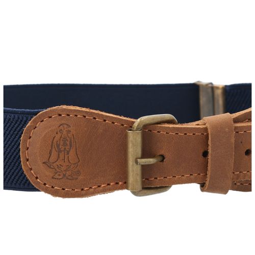 Cinturon Elasticado Niño Belt James Azul Hush Puppies