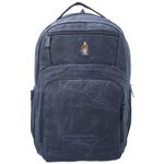 Mochila-Canvas-Engrasado-Niño-Basset-Backpack--Azul--Hush-Puppies