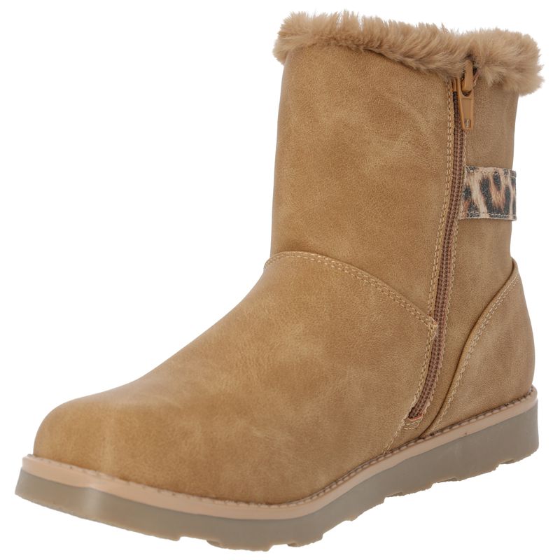 Botín Niña Ivanka Beige Calpany