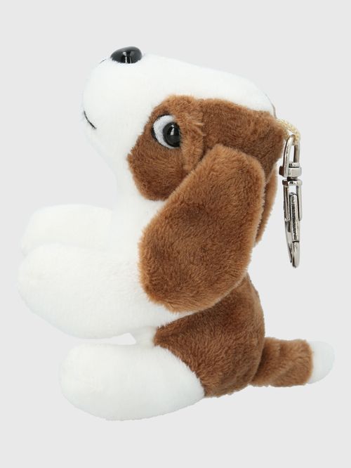 Peluche Hound Keyring Café