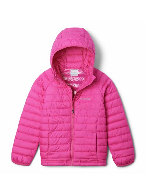 Parka Niña Powder Lite II Rosado Columbia