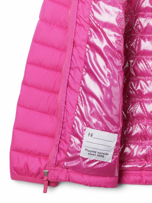 Parka Niña Powder Lite II Rosado Columbia