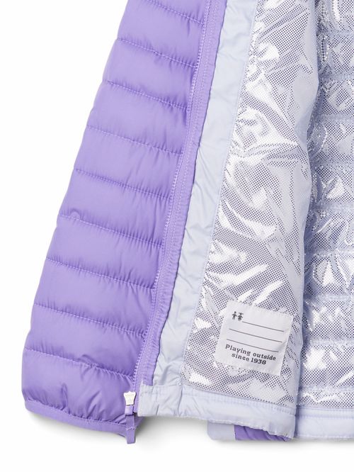 Parka Niña Powder Lite II Celeste Columbia