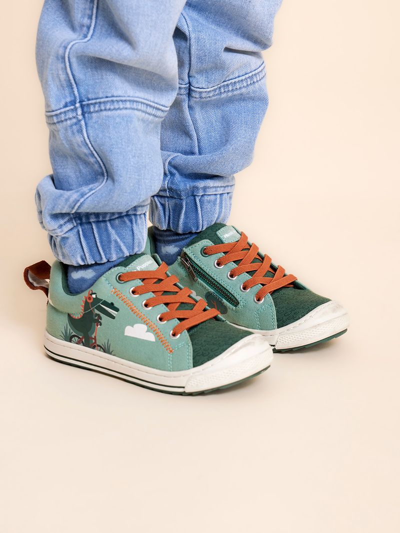 Zapatillo-Niño-Go-Wild-Verde