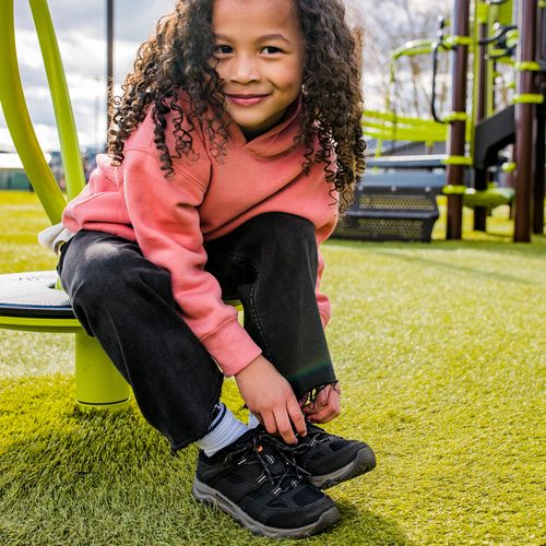 Zapatilla Niños Moab 3 Negro Merrell