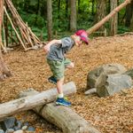 Zapatilla Niña Moab Speed 2 Mid Waterproof Azul Marino Merrell