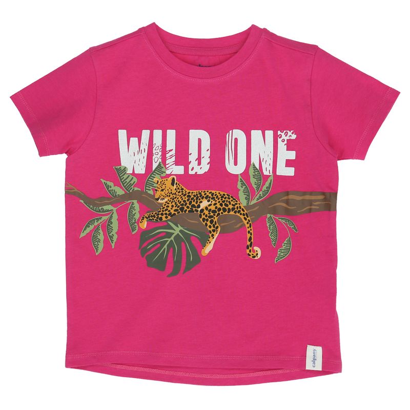 Polera-Manga-Corta-Algodon-Organico-Niña-Wild