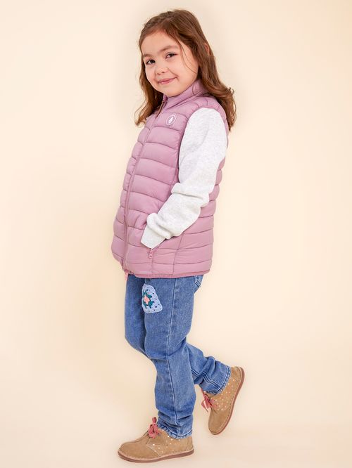 Parka Niña Explorer Rosado