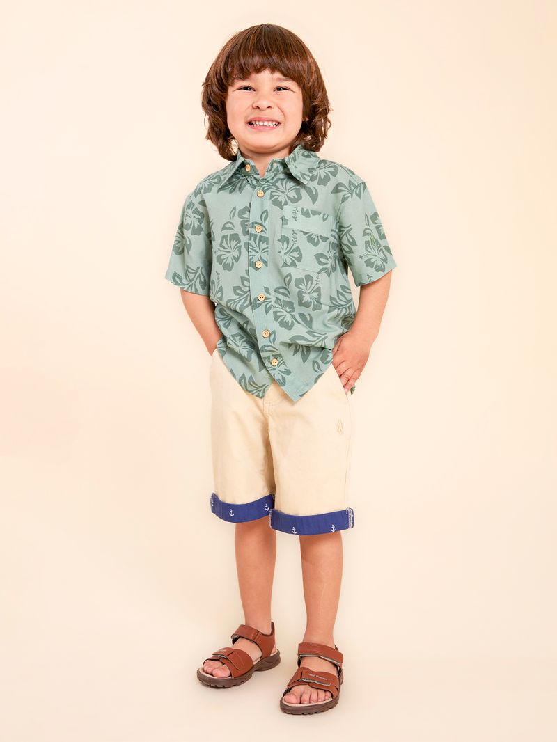 Camisa-Niño-Hibisco-Verde