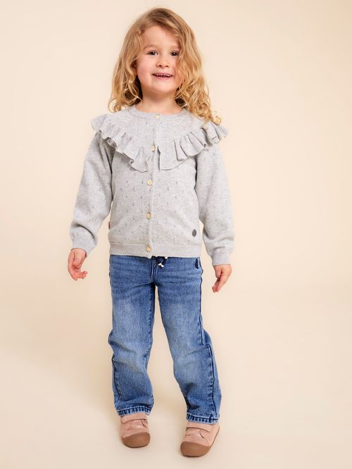 Chaleco Niña Amalia Gris