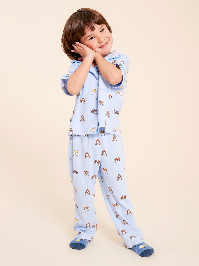 Pijama-Niño-Azul-Dreams