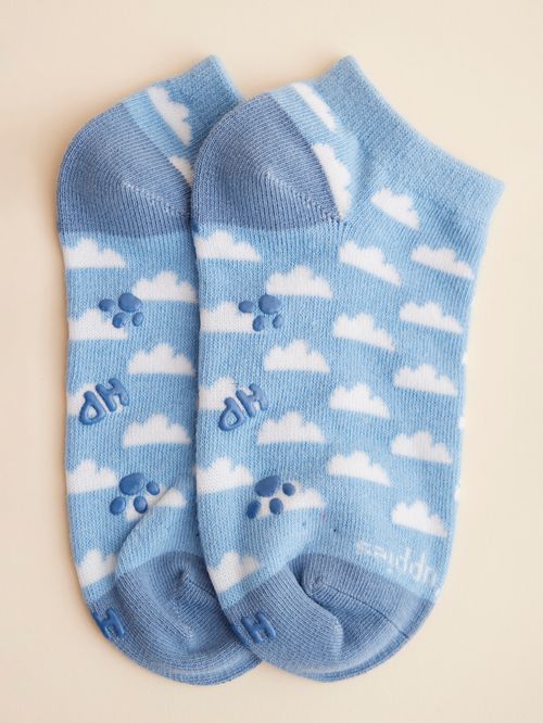 Calcetin Algodón Niño Ped Cloud Celeste Hush Puppies
