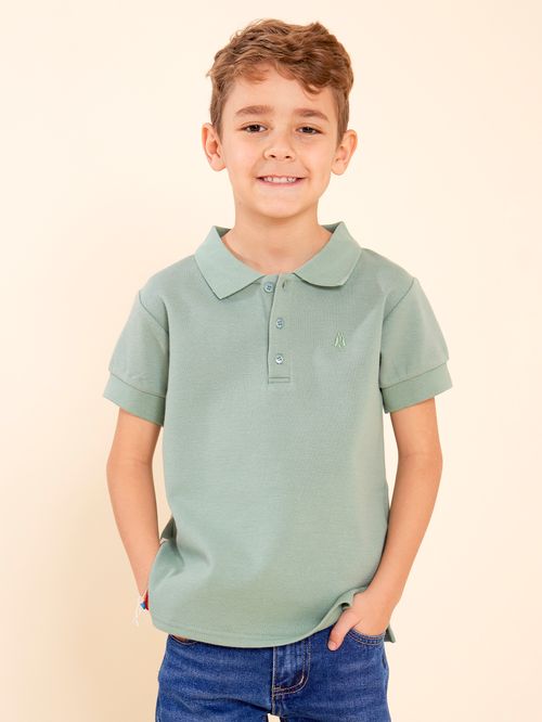 Polera Niño Springboks Verde