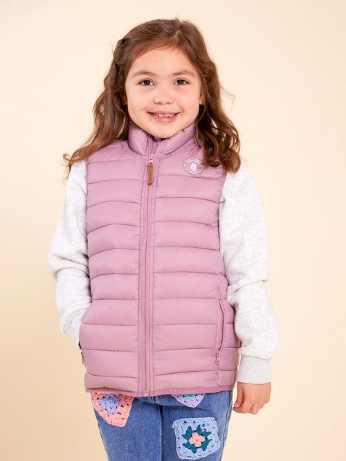 Parka Niña Explorer Rosado