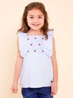 Blusa-Niña-Huerta-Celeste