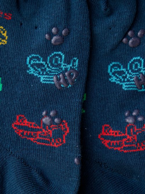 Calcetin Algodón Niño Ped Jeep Azul Hush Puppies
