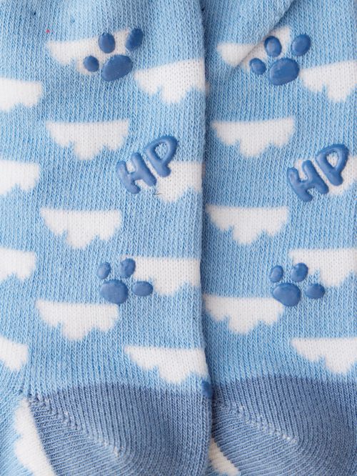 Calcetin Algodón Niño Ped Cloud Celeste Hush Puppies